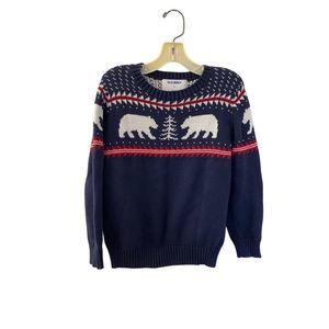 Old Navy Kids Sweater - Navy and White